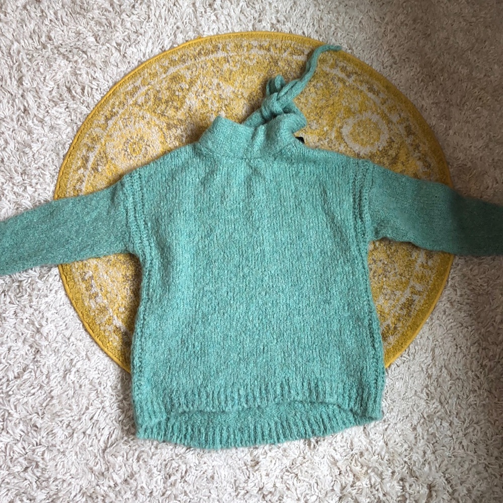 Blue- greenish Zara sweater